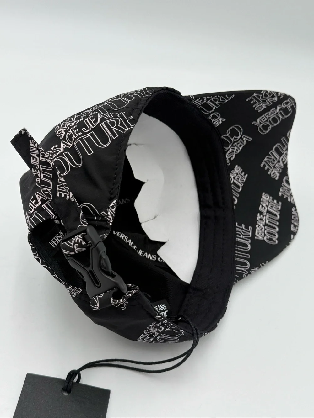 Versace Jeans Couture Black Logo Baseball Cap